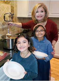 Pat and her great nieces